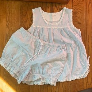 Vermont Country Store Seersucker Pajama Set